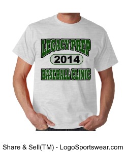 Legacy Prep Baseball Clinic Shirts Design Zoom